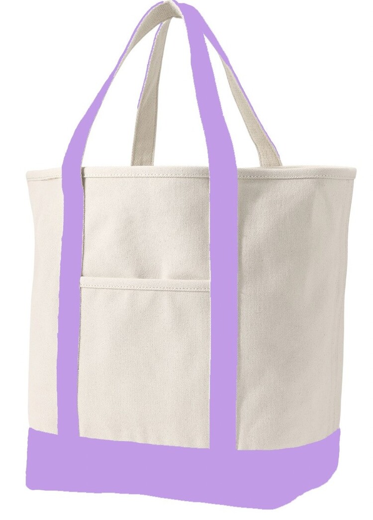 Mavi Bandz Purple Canvas Tote Bag
