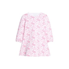 Printed T-Shirt Dress - Bows & Ribbons