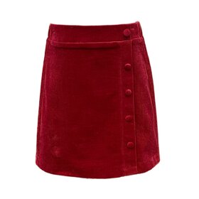 Pleat Reese Skirt Corduroy