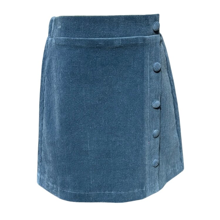 Pleat Reese Skirt Corduroy