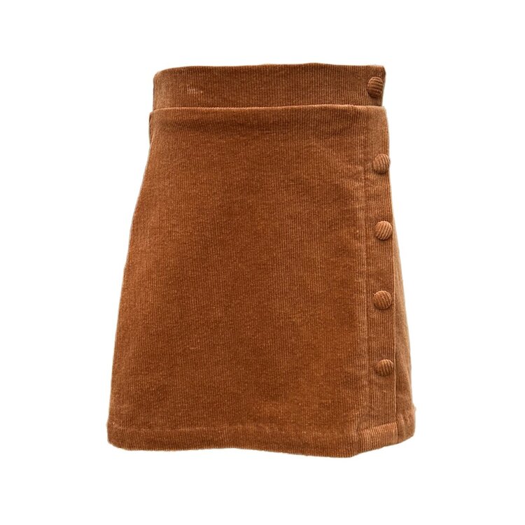 Pleat Reese Skirt Corduroy