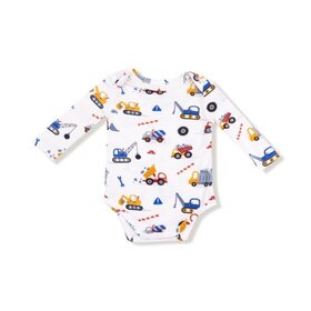 Angel Dear Crayon Construction - Lap Shoulder Bodysuit