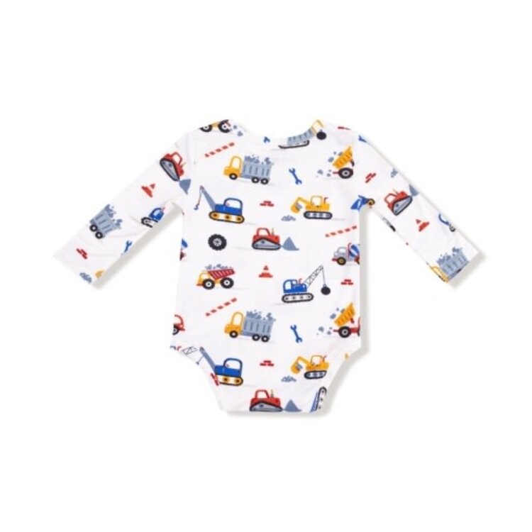 Angel Dear Crayon Construction - Lap Shoulder Bodysuit