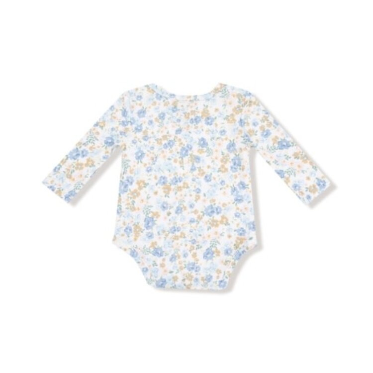 Angel Dear Sweet Rose Calico - Lap Shoulder Bodysuit