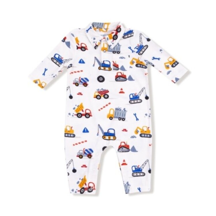 Angel Dear Crayon Construction - Polo Romper