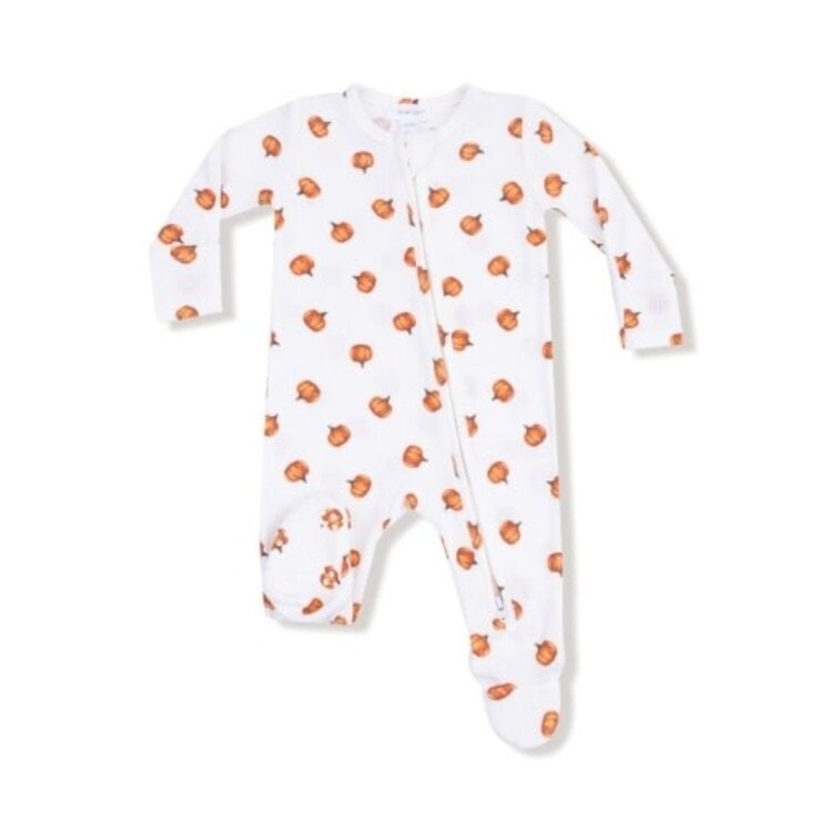 Angel Dear Little Pumpkins - 2 Way Zipper Footie