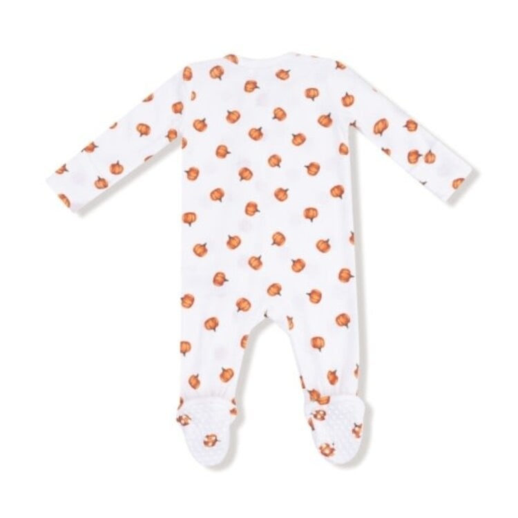 Angel Dear Little Pumpkins - 2 Way Zipper Footie