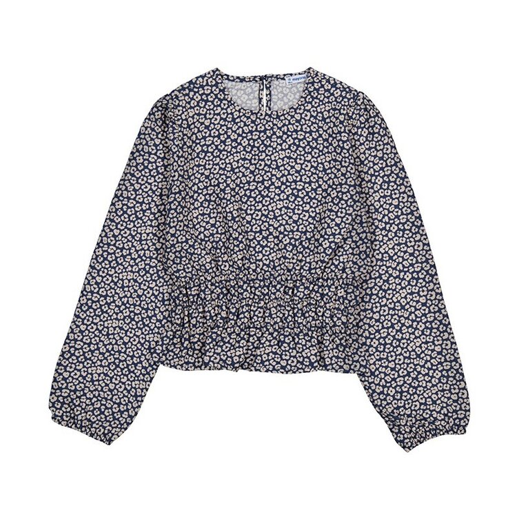 Mayoral Gathered Waist Blouse