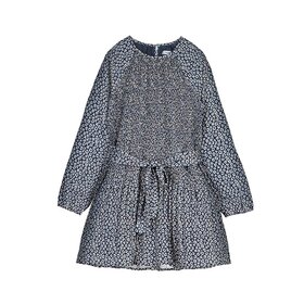 Mayoral Cheeta Print Pleated Dress