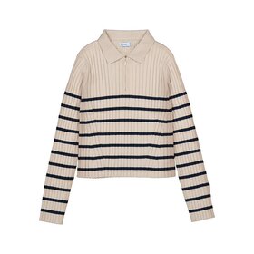 Mayoral Tapioca Black Stripe Sweater