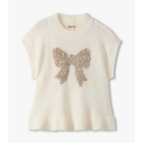 gold bow everywhere sweater vest