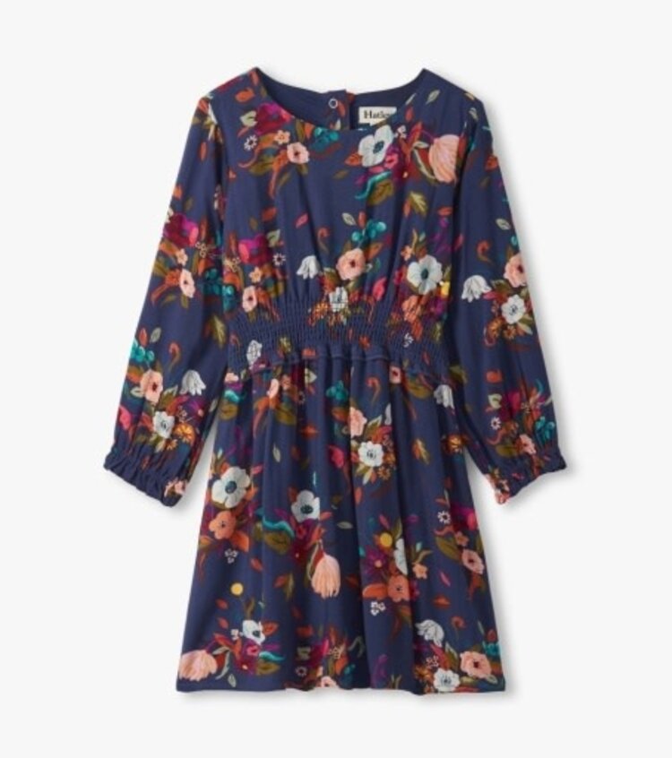 fall floral special event dress