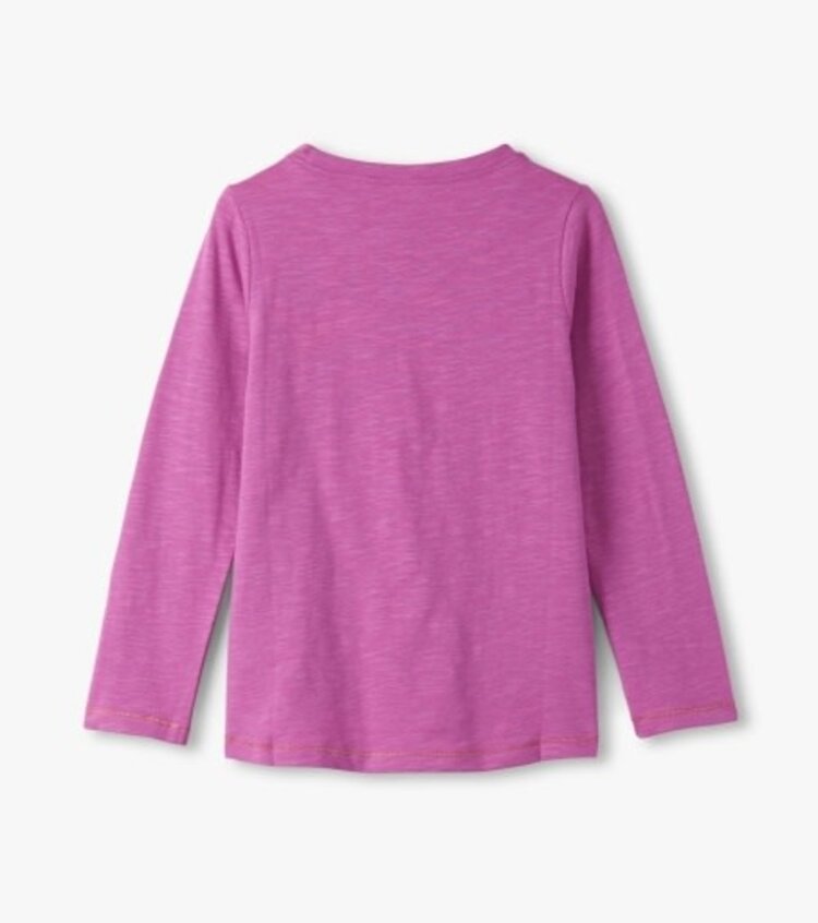 Hatley Orchid Falling Stars Tee