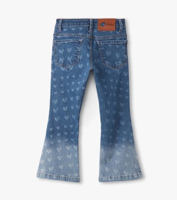 Hatley Hearts Flared Leg Denim