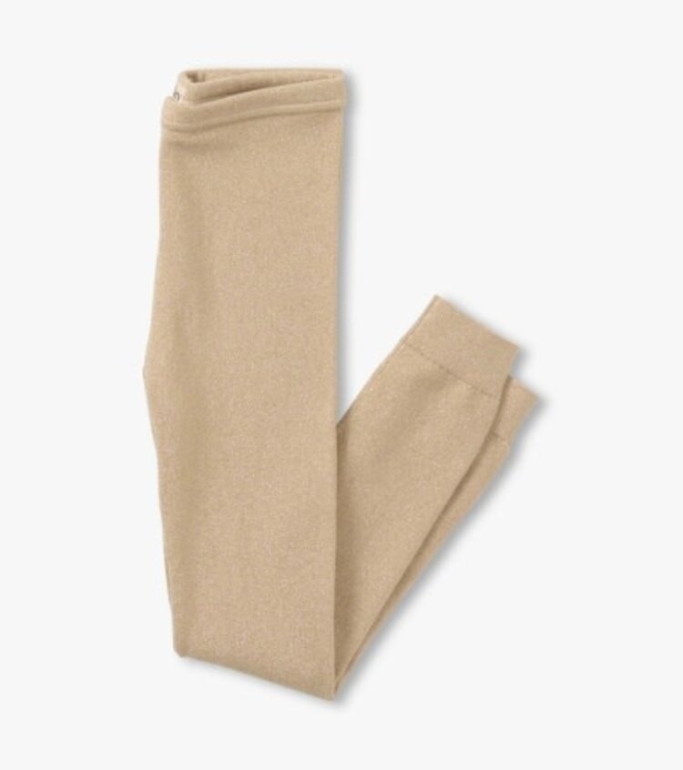 Hatley Gold Glitter Leggings