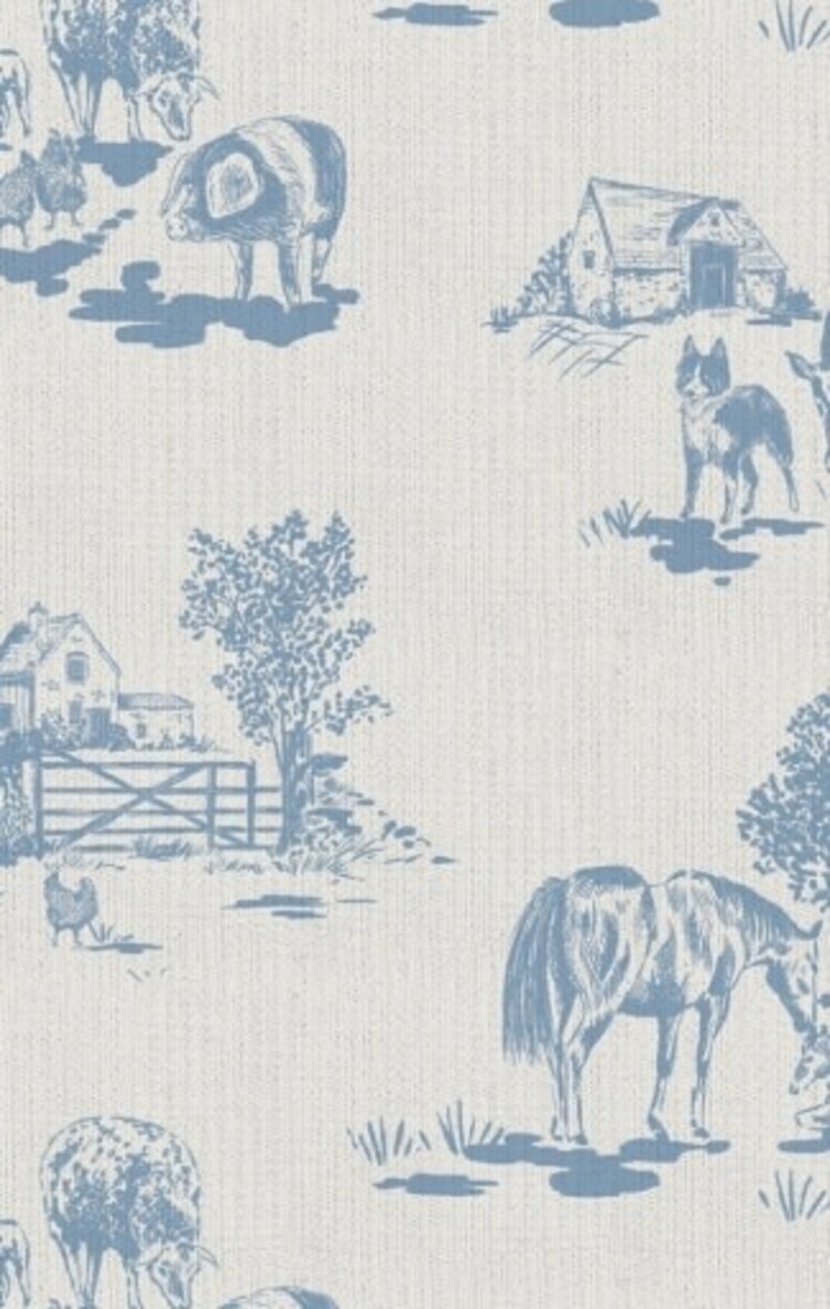 Angel Dear Farm Toile - Blue - Sleep Bag