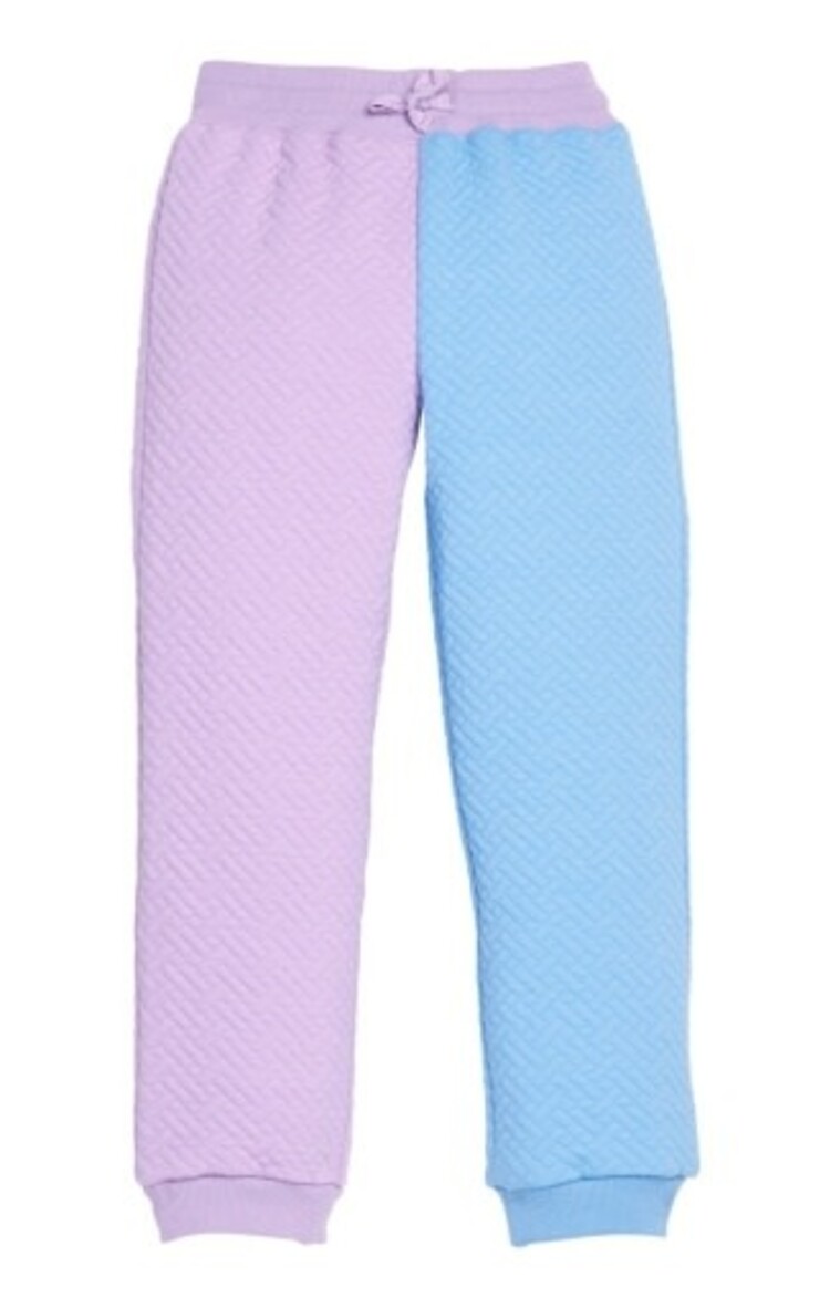 Bisby Lavender/Blue Quilted Jogger