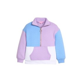 Bisby Lavender/Blue Quilted Pullover