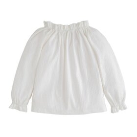Bisby Tory Top - Snow Pointelle