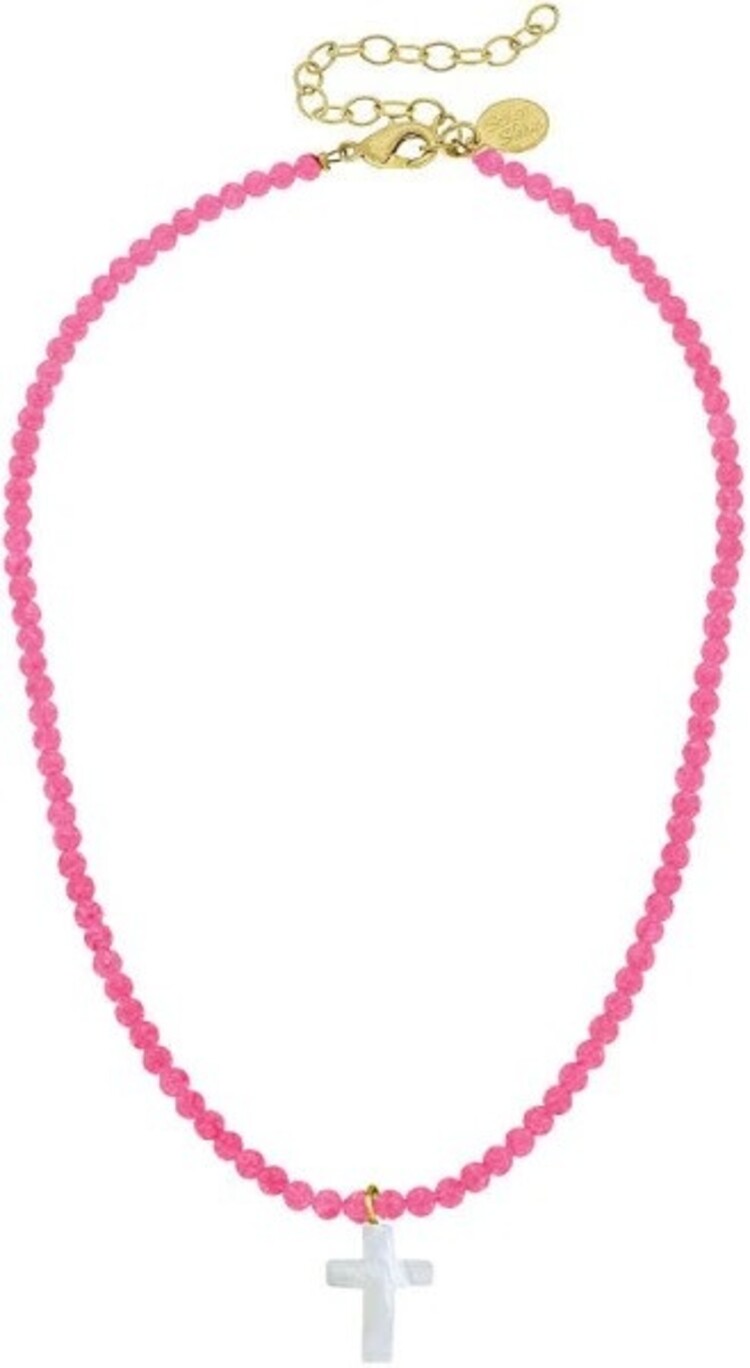 Susan Shaw Alys Cross Necklace