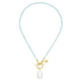 Susan Shaw Katie Necklace w/ Baroque Pearl
