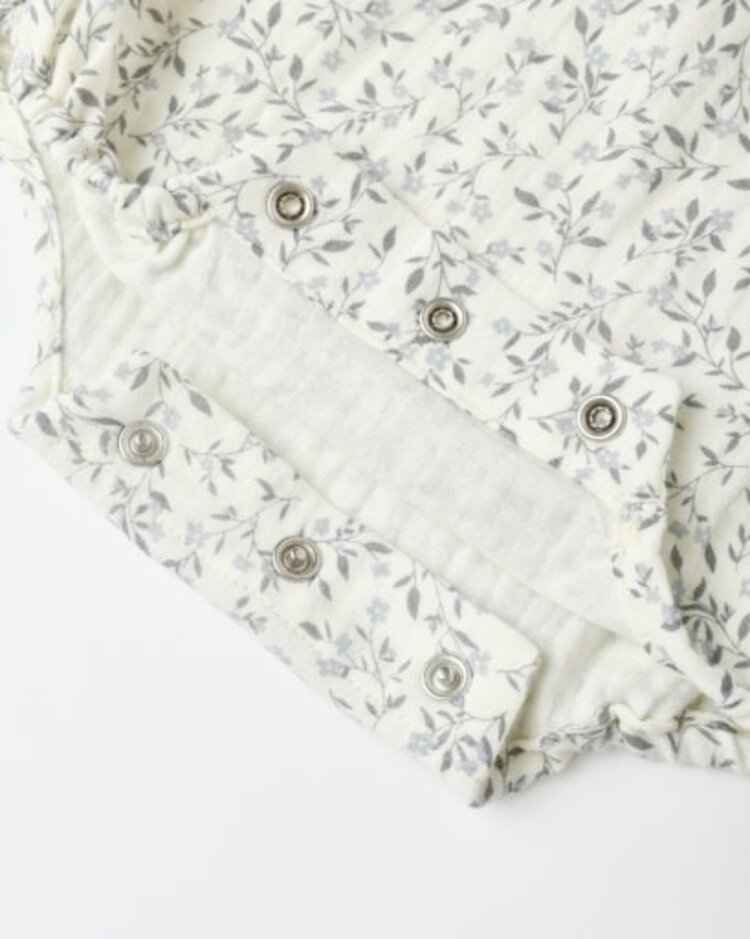 Rylee + Cru Inc. Blue Vines Winne Romper