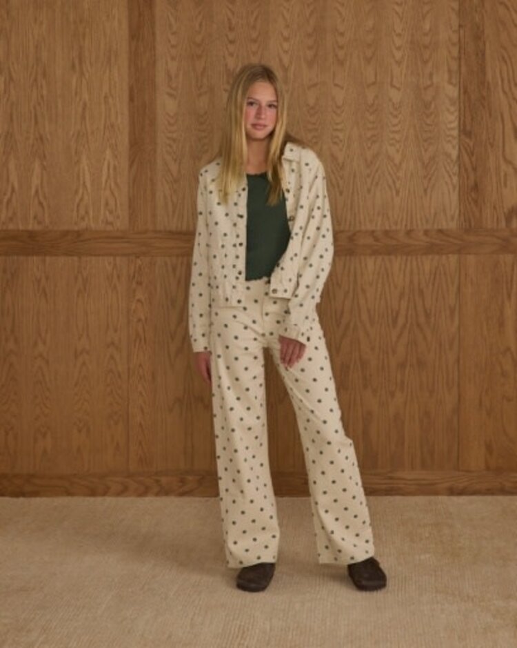 Rylee + Cru Inc. Mini Daisy Wide Leg Denim