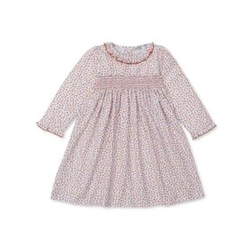 Kissy Kissy Pumpkin Floral Smock Dress