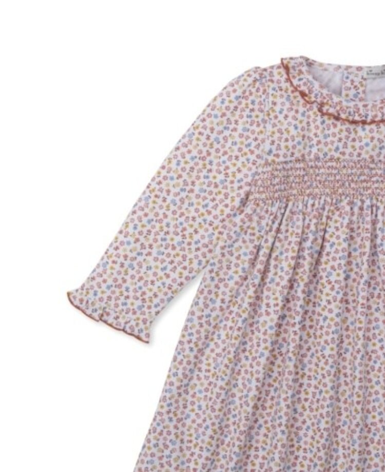 Kissy Kissy Pumpkin Floral Smock Dress