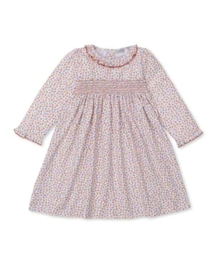 Kissy Kissy Pumpkin Floral Smock Dress