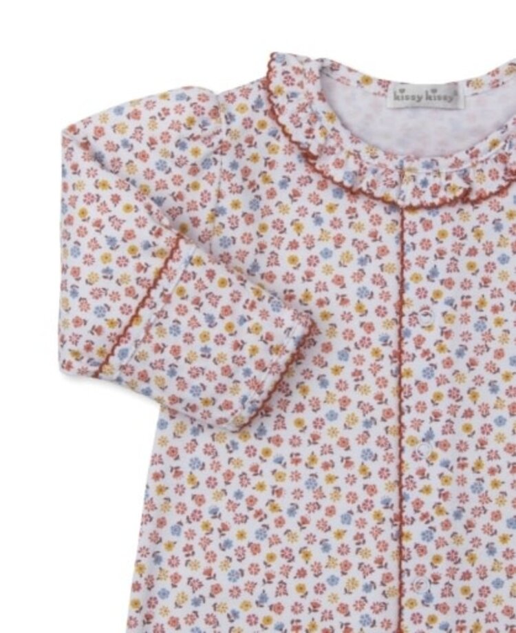 Kissy Kissy Pumpkin Floral Conv Gown