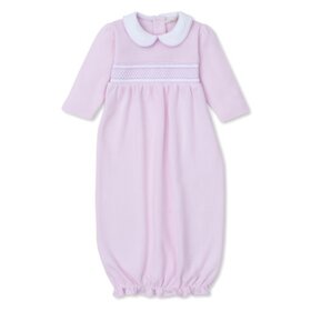 Kissy Kissy CLB Pink Punto Ingles Smocked Sack