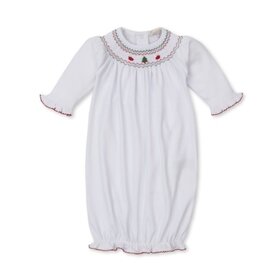Kissy Kissy CLB Holiday 25 Ruff Smocked Sack