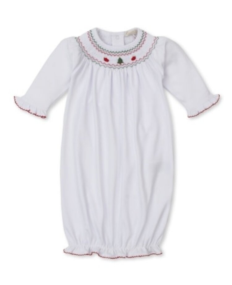 Kissy Kissy CLB Holiday 25 Ruff Smocked Sack