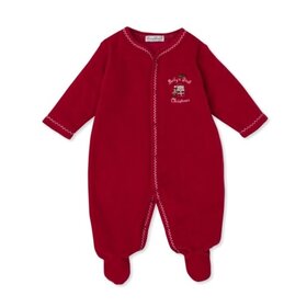 Kissy Kissy Red 1st Christmas Footie