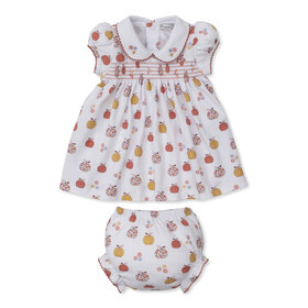 Kissy Kissy Pumpkin Smock Short Sleeve Dress Set