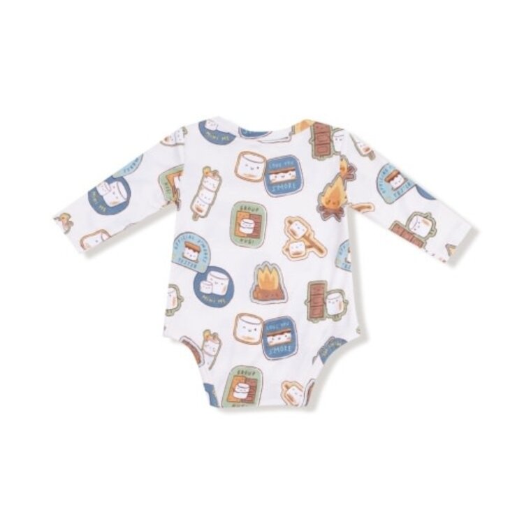 Angel Dear Smores - Lap Shoulder Bodysuit