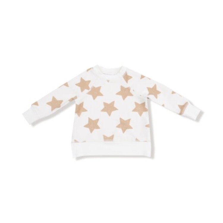 Angel Dear French Terry - Stars - Raglan Sweatshirt + Jogger Set
