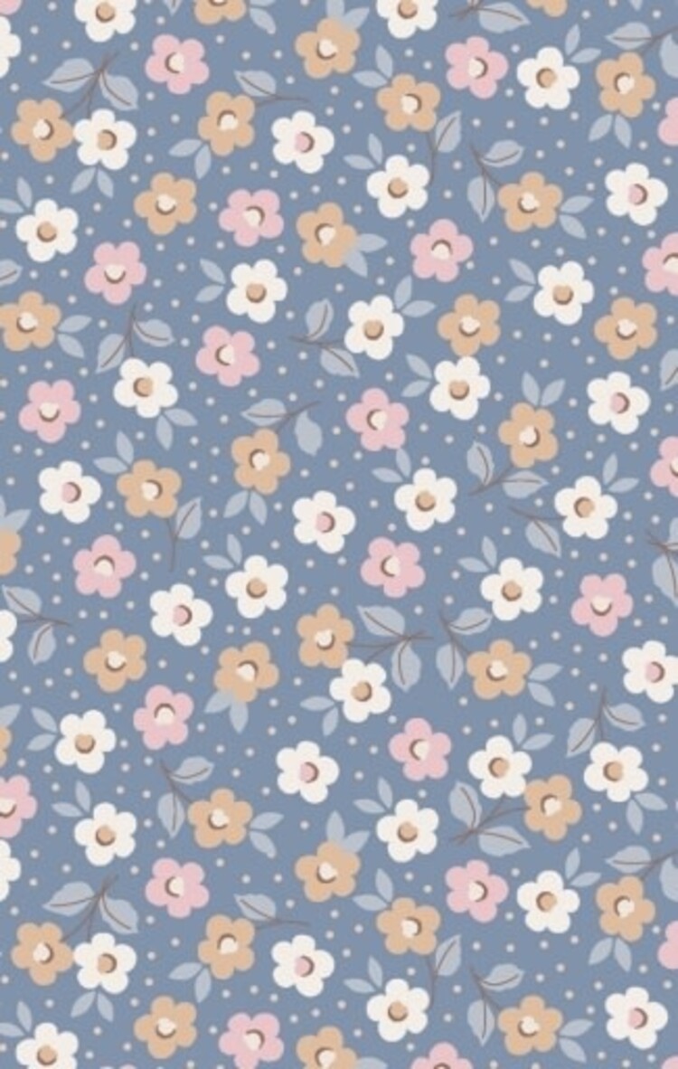 Angel Dear Country Calico - Ruffle L/S Bodysuit Dress