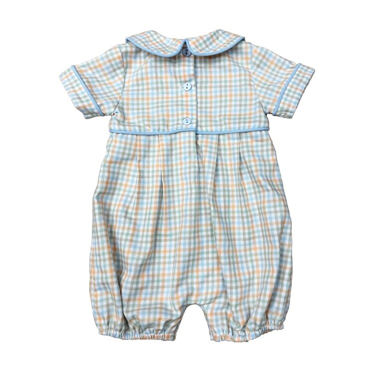 Ishtex Fall Plaid Romper