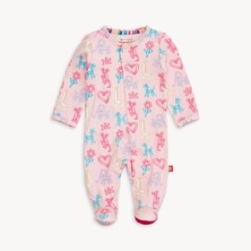 Magnetic  Me PINK PARTY ANIMALS GLOW IN THE DARK MOD FOOT