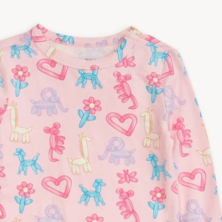 Magnetic  Me Pink Party Animals PJs