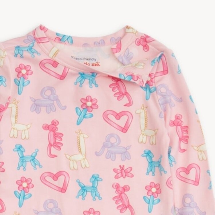 Magnetic  Me Pink Party Animals PJs