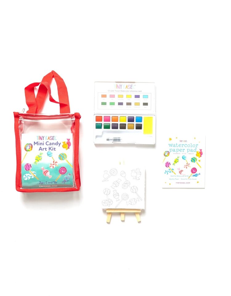 Tiny Easel Mini Candy Art Kit