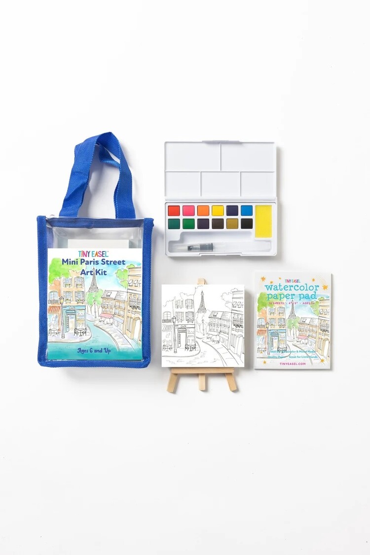 Tiny Easel Mini Paris Street Art Kit