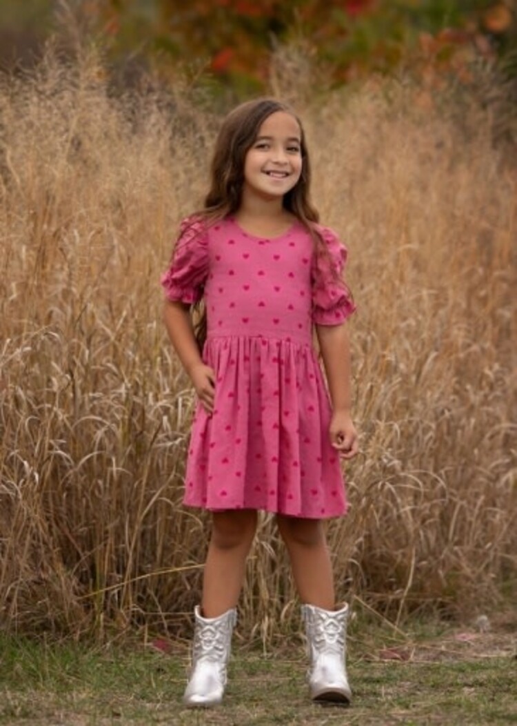 Mabel and Honey PERFECT IN PINK  DRESS
