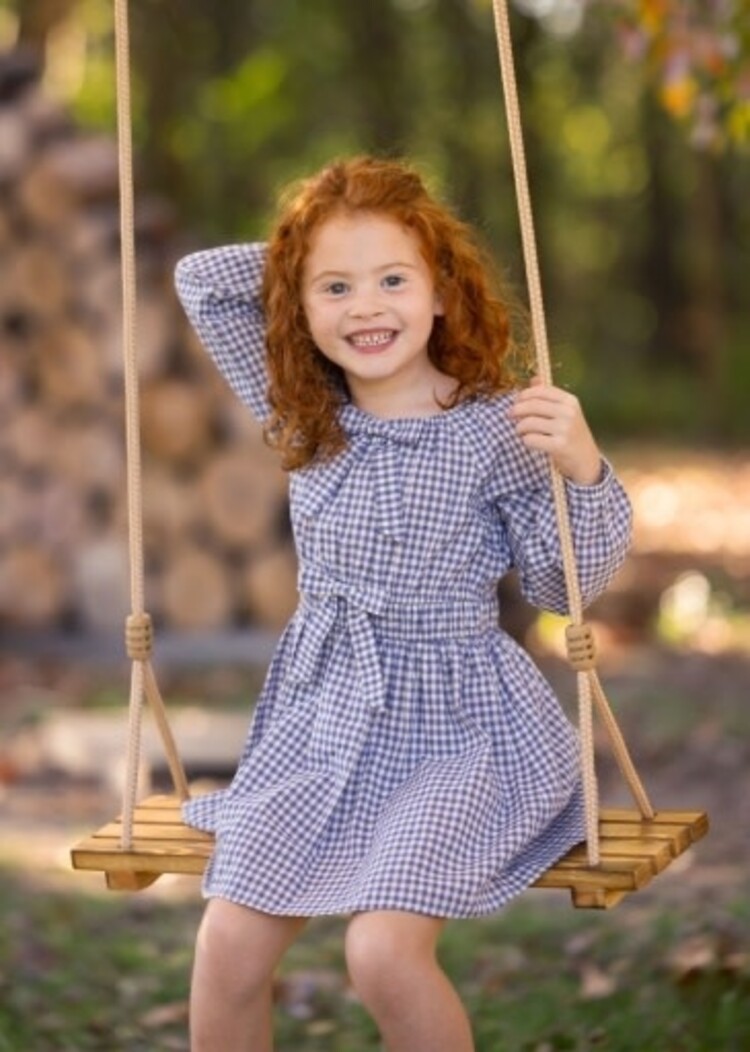 Mabel and Honey BLUEBERRY JAM  DRESS