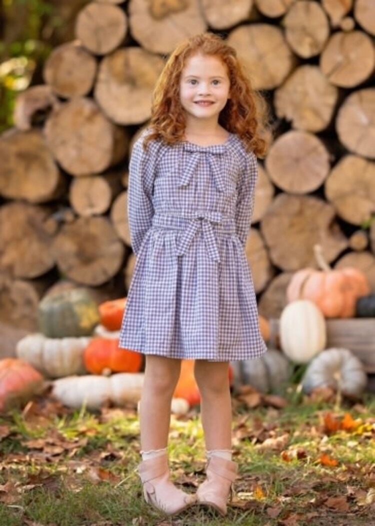 Mabel and Honey BLUEBERRY JAM  DRESS