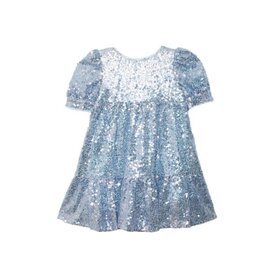Mabel and Honey Starry Blue Dress