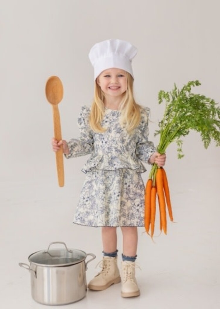 Mabel and Honey LUCY BLUE DRESS